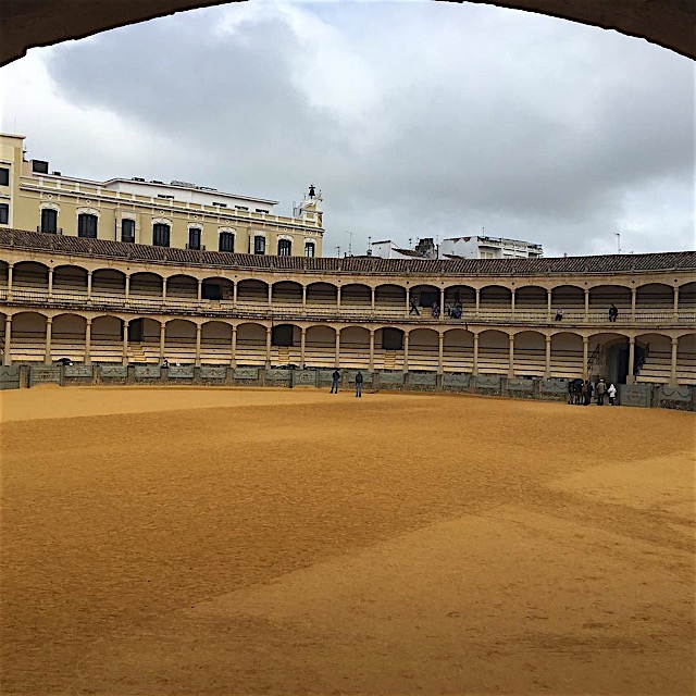 The bullring at Ronda, Spain